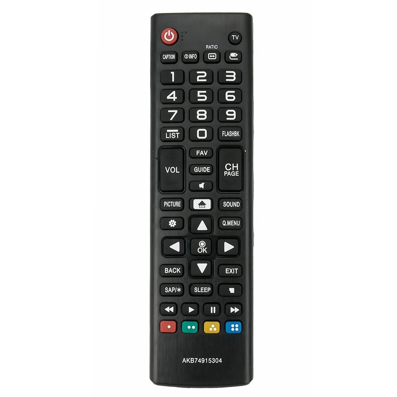 ZdalaMit New AKB74915304 Replaced Remote fit for LG TV 32LH570B 49LH570A 55LH575A 55LH5750 43LH570A 50LH5730 32LH573b 32LH550B 43LH5500 43LH570A 43LH5700 49LH570A 49LH5700 43LH570A-UE 49LH5700-UD 43LH5700-UD - Image 1